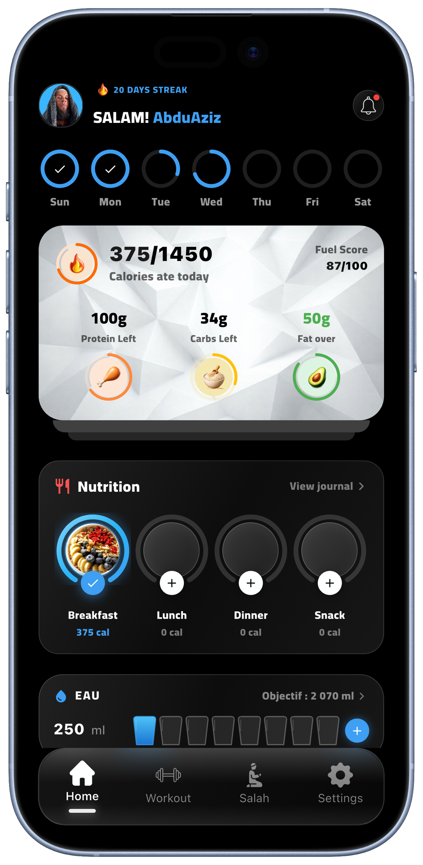 Nutrition Plan